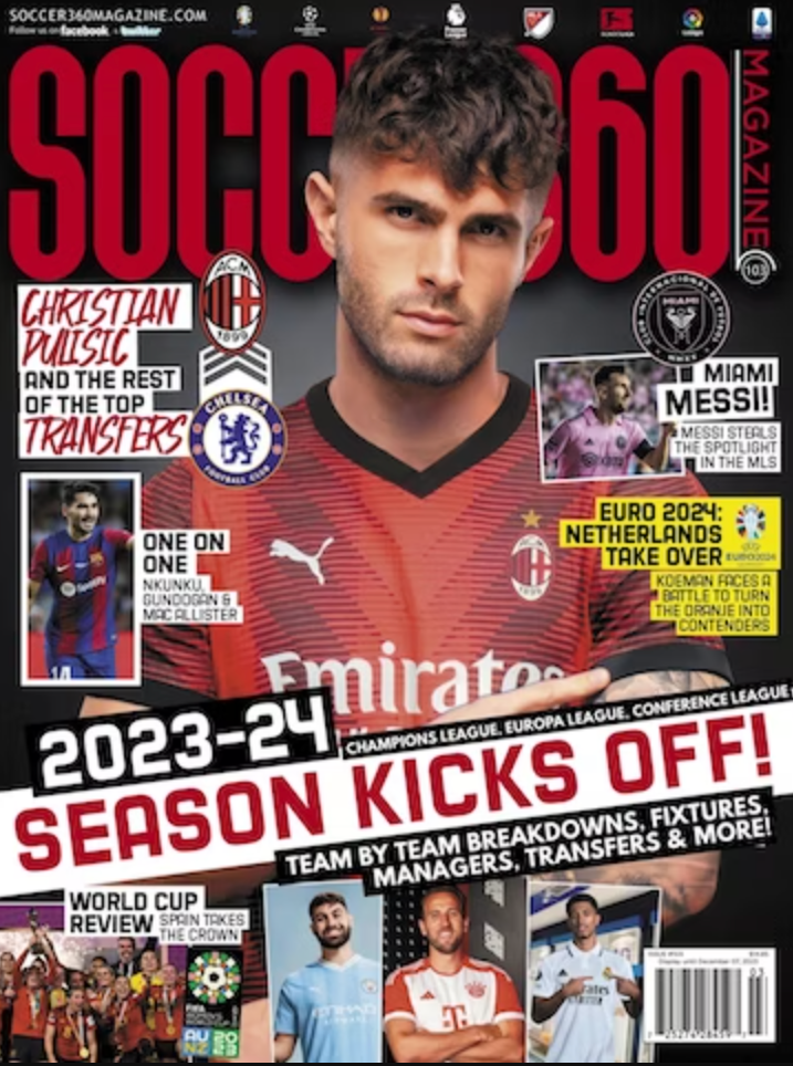 Soccer360 Issue 103 cover — Issue 103