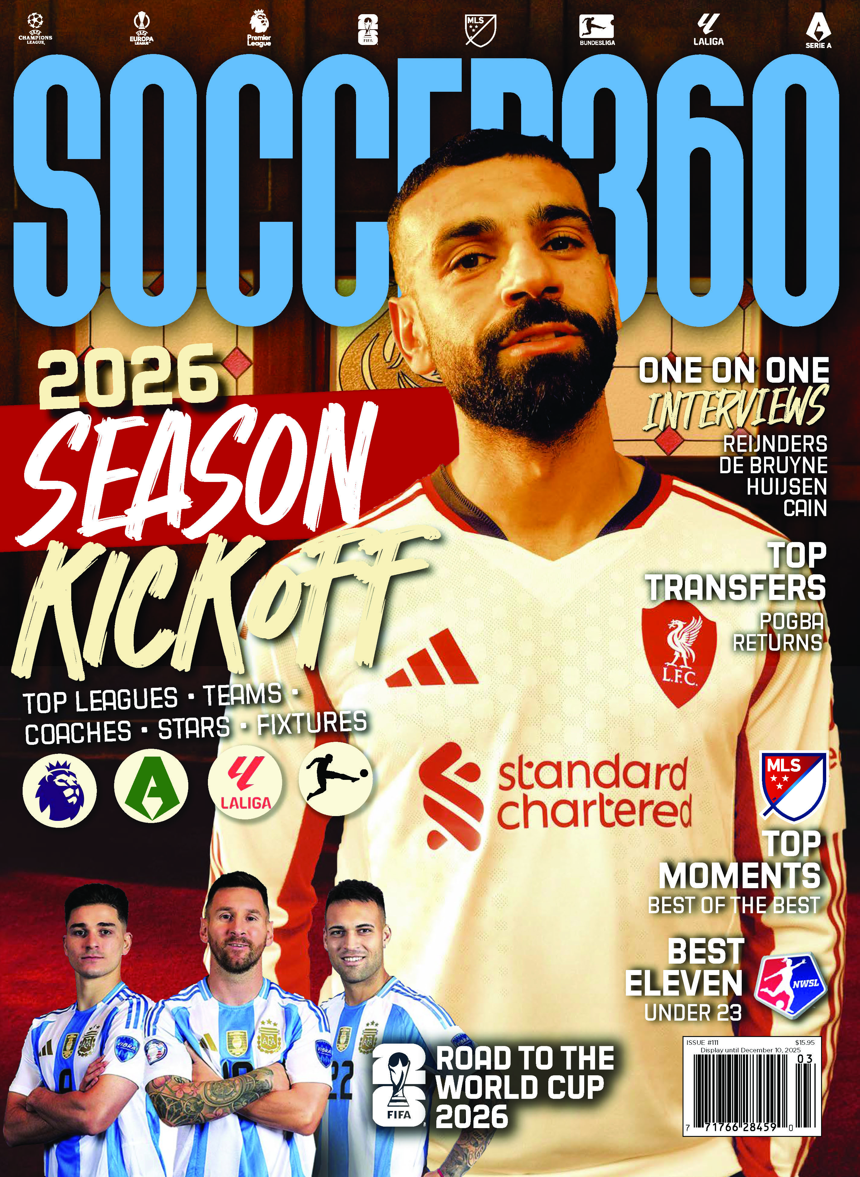 Soccer360 Issue 111 cover — Issue 111