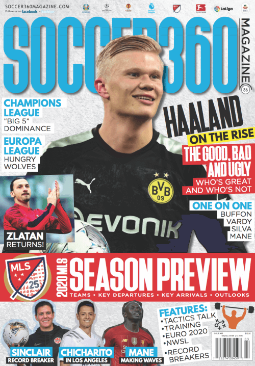 Soccer360 Issue 86 cover — Past Issue 86