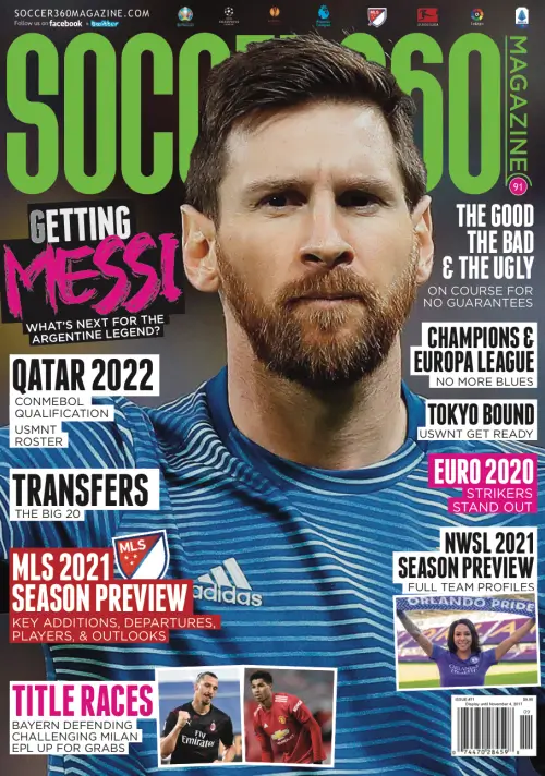 Soccer360 Issue 91 cover — Past Issue 91