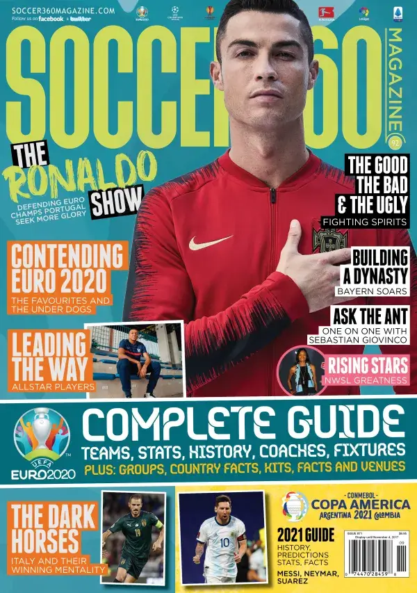 Soccer360 Issue 92 cover — Past Issue 92