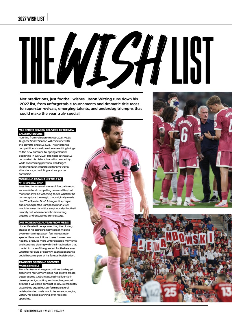 Sample page 5: Football's future, imagined