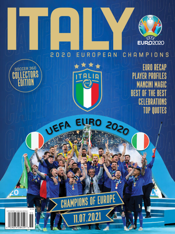 ITALY EURO 2020 BOOK COVER BCode