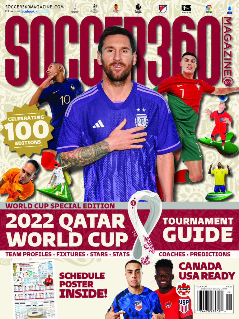 Soccer360 Magazine World cup 2022 cover