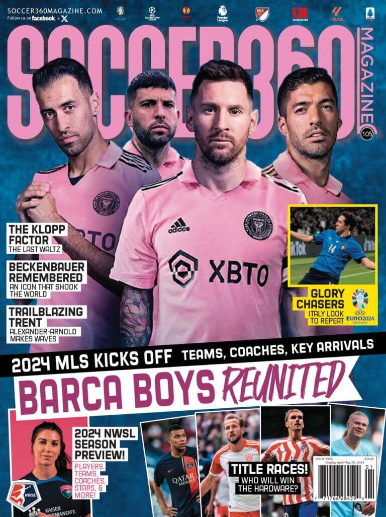 Soccer360 Magazine cover